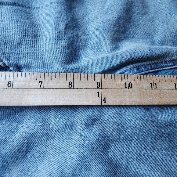 Old Navy Perfectly Straight Mid-Rise Jeans Size 6 - Picture 8 of 16